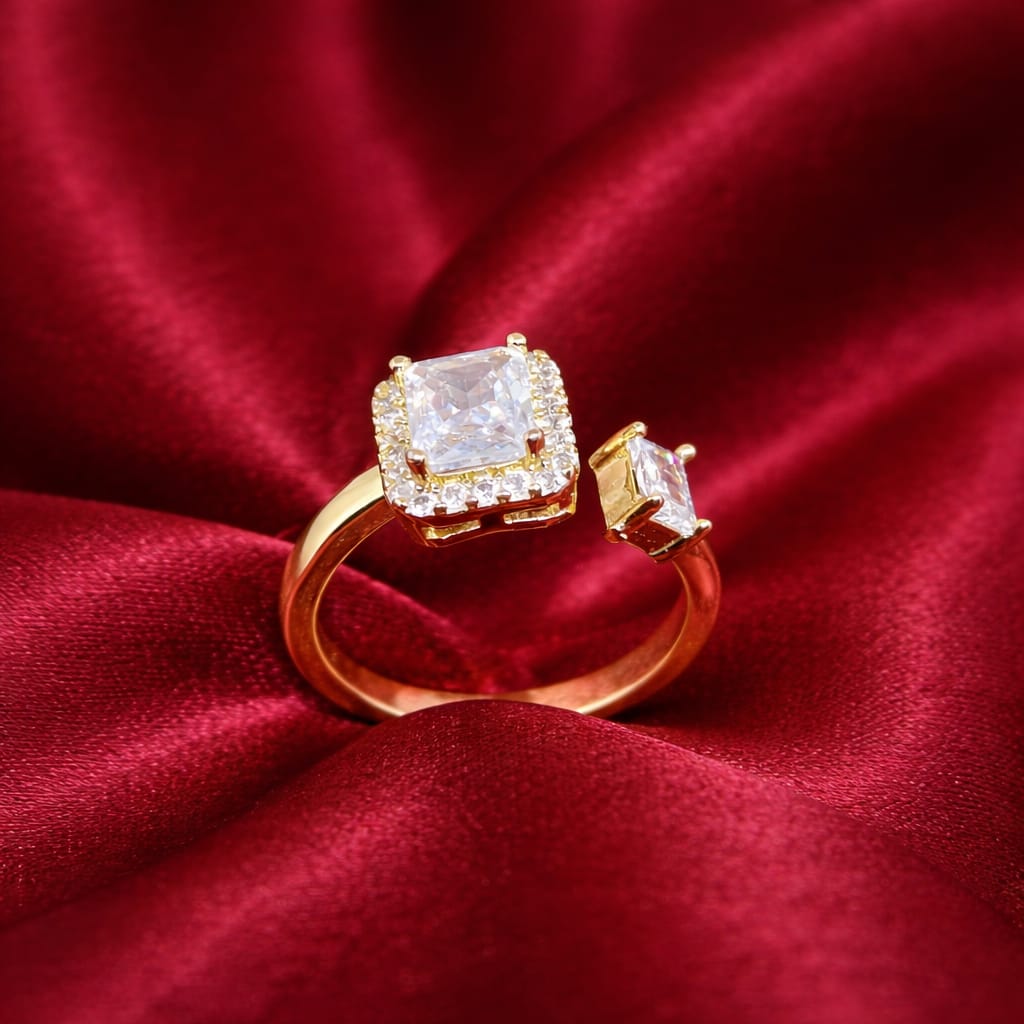 Royal Spark Open Ring | Isha Elite 💎