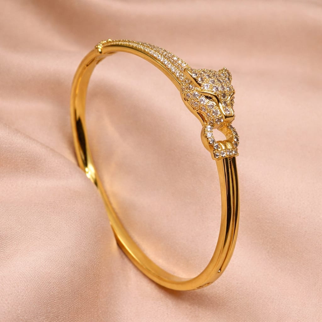 Royal Panther Crystal Bracelet | Isha Elite ✨